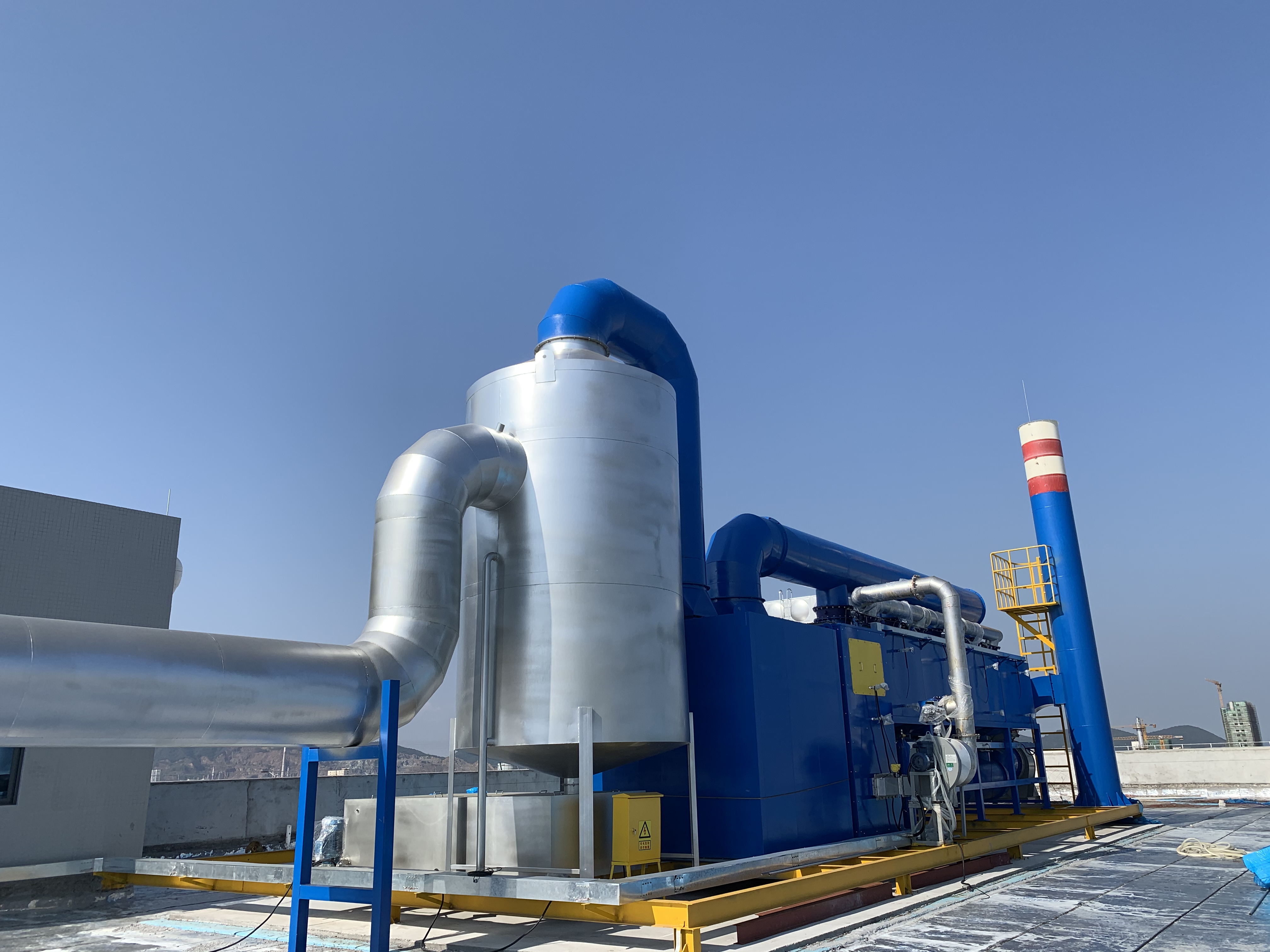 新材料行业环保废气处理工程